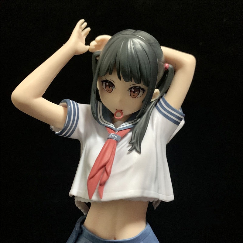 Mô Hình Nhân Vật Nữ Anime Fuku No Mannaka 28cm Bằng PVC Có Thể Tháo Rời