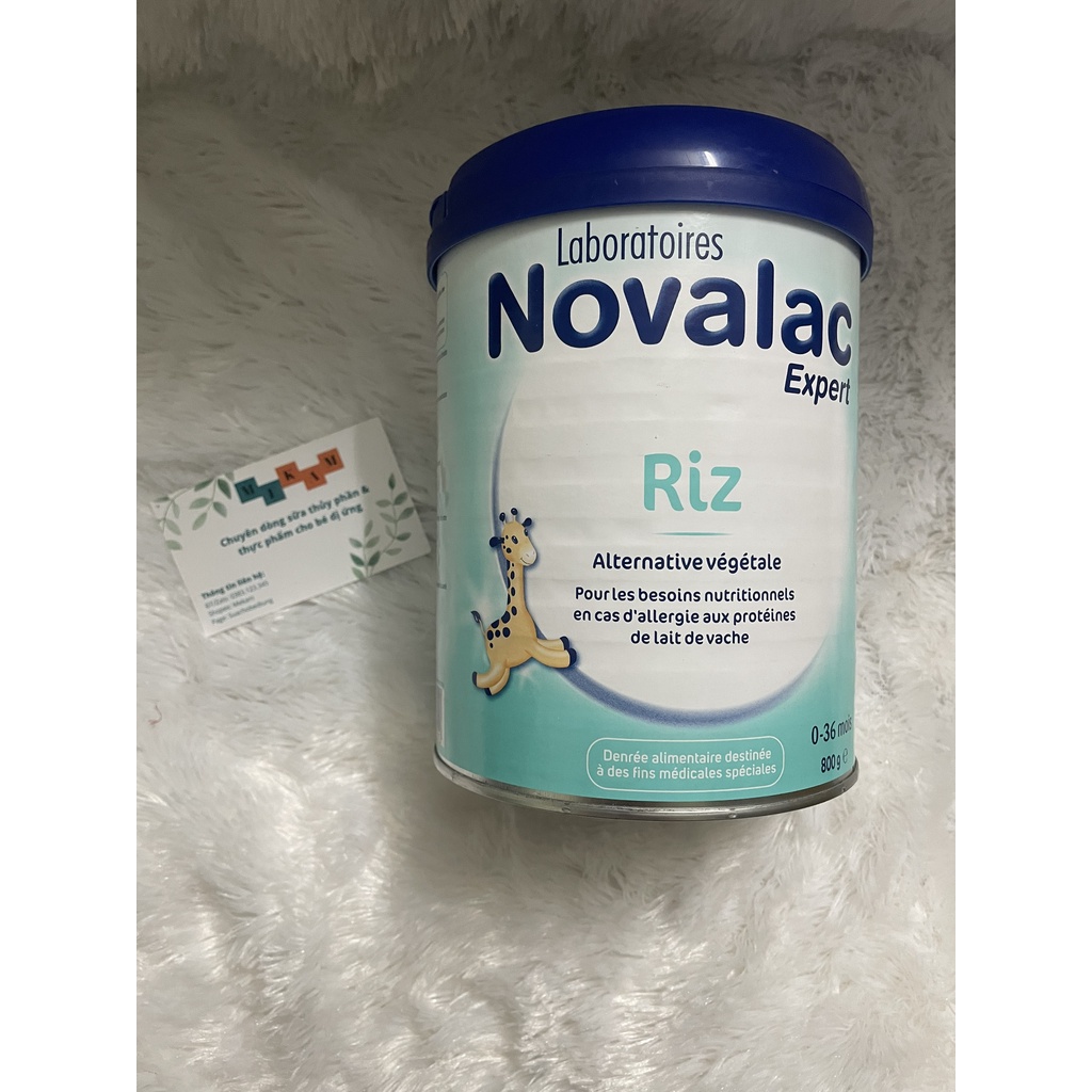 Sữa gạo Novalac Riz - Lon 800gam