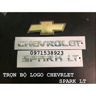 TRỌN BỘ LOGO CHỮ CHEROVOLET SPARK LT HÀNG CAO CẤP GIÁ RẺ