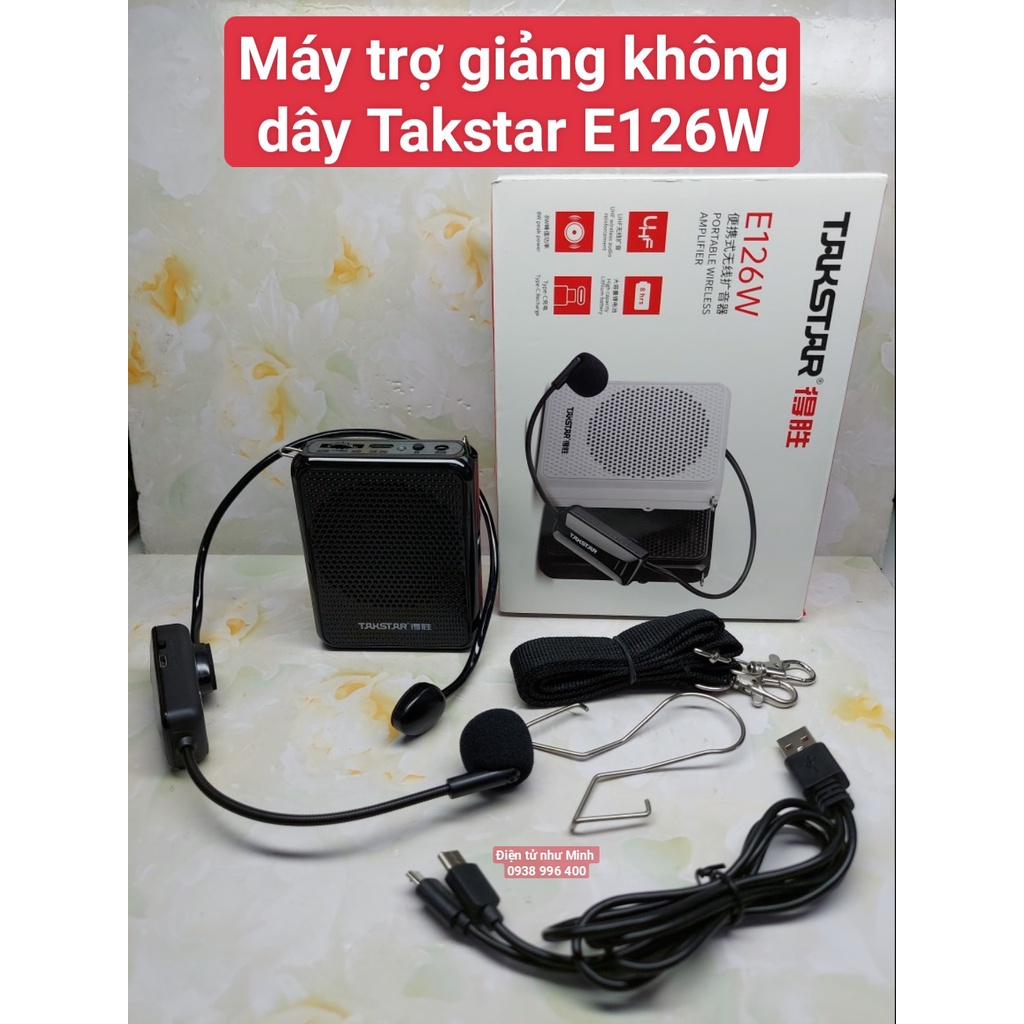 Máy trợ giảng không dây TAKSTAR E126w
