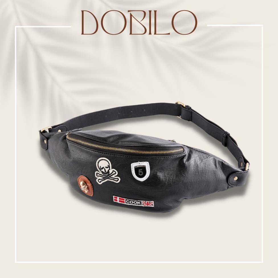 Túi Đeo Chéo Da Nam Nữ Thời Trang DOBILO - Da Pu Chống Nước Bg07