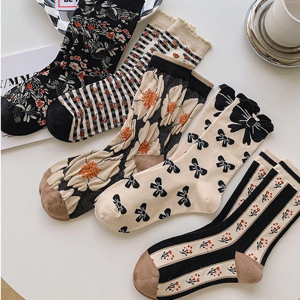 AROMA Đôi Vớ ThoáNg Khí PhốI Nơ ThờI Trang Cho Nữ