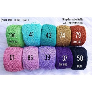 Sợi cotton vn 1mm ( loại 1)