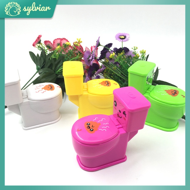 Bồn Cầu Phun Nước Mini Vui Nhộn Dùng Làm Quà Tặng