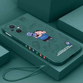 Ốp lưng OPPO Reno 7Z 5G / Reno 8Z 5G tpu Liquid Silicone LBXX Vỏ mềm cạnh thẳng