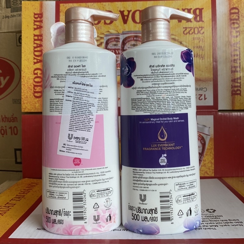 Sữa Tắm LUX 500ml Có 2 Mầu Như Hình