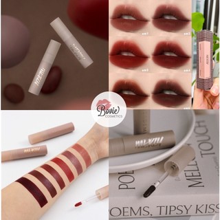 Son kem Merzy Velvet Tint Ver 3 Vỏ Đỏ / Vỏ Xanh/ Vỏ Vàng V13 - V22 | Heritage | Academia