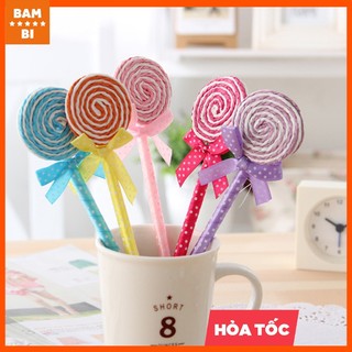 Bút bi xanh hình kẹo ngọt dễ thương viết đẹp Bambi