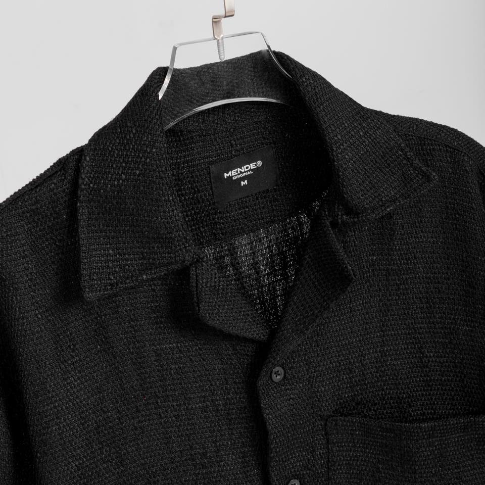 MENDE - Tweed Shirt - Áo sơ mi nam vải tweed 3 màu