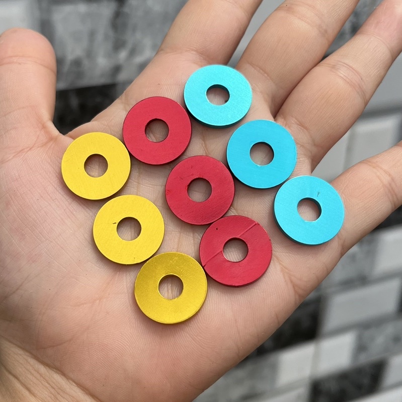Combo 10 Long đền nhôm 6li dàn áo đủ màu