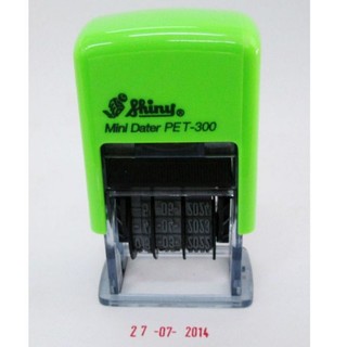 Dấu ngày tháng năm PET300