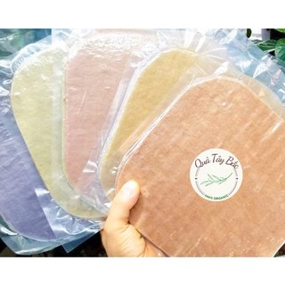 Bánh tráng gạo lứt rau củ ngũ sắc Eatclean Ăn Kiêng gói 500g