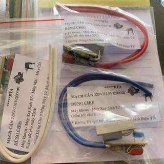 Mạch cản chuyển điện 110v-220v . Dùng cho các máy nội địa Nhật