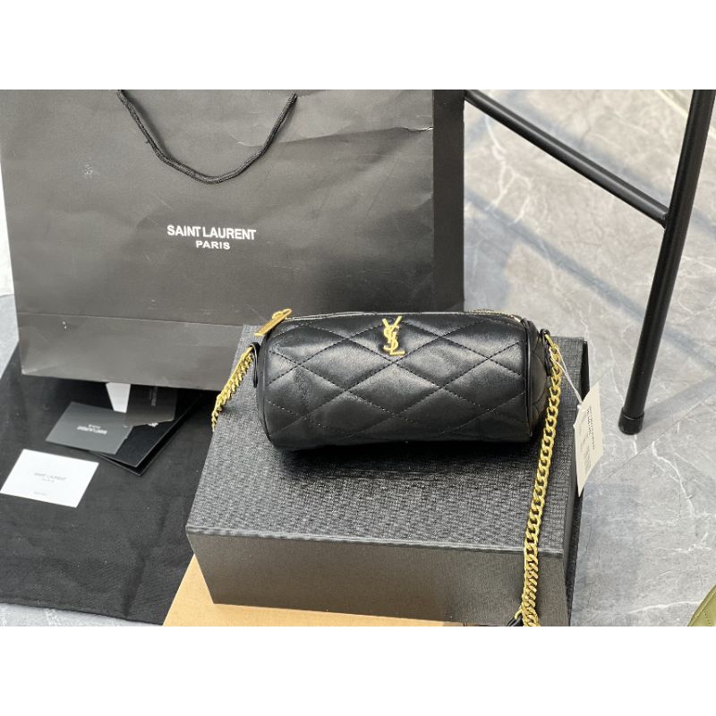 Túi đeo chéo nữ Bowling da mịn logo sắc nét sz21x10cm fullbox hãng