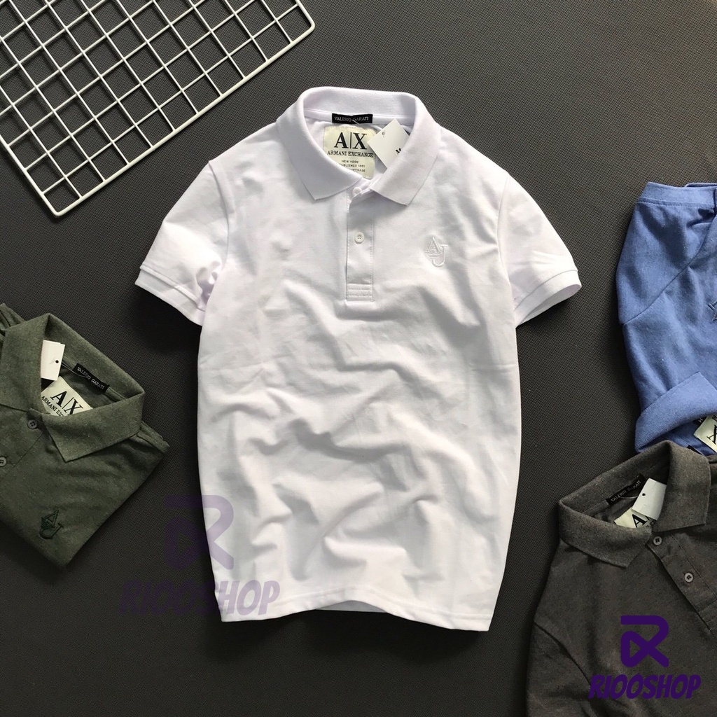 Áo polo nam trơn, áo phông có cổ vnxk tay ngắn, có size lớn, đẹp, vải dày, đơn giản, form rộng, xịn RSP013