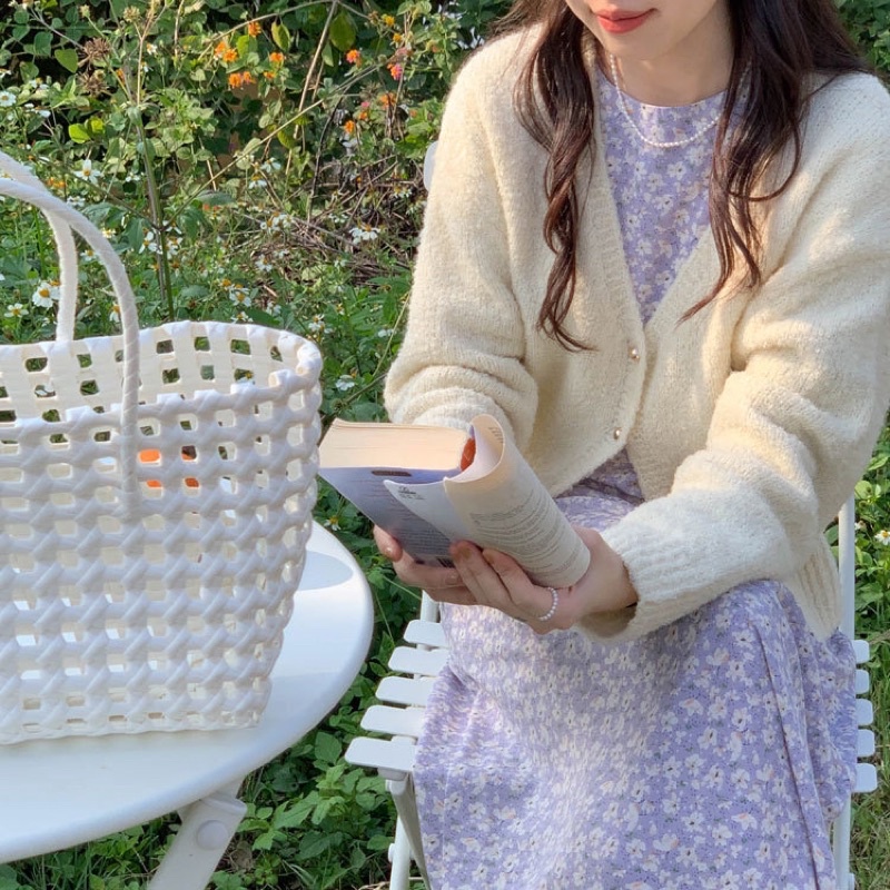 Áo cardigan len xù