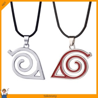 (Hàng Có Sẵn) vòng cổ Mặt Biểu Tượng Naruto Độc Đáo