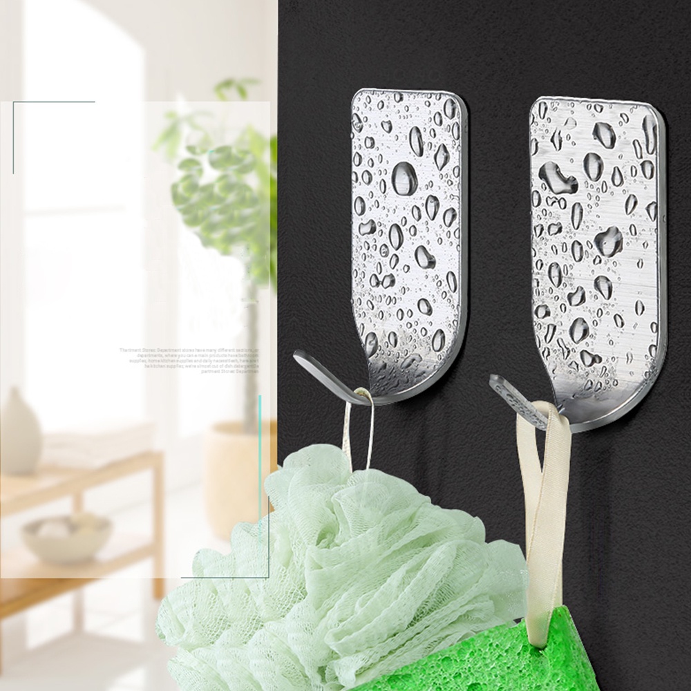 Móc Dán Tường Inox Siêu Dính, Móc Treo Đa Năng, Móc Dính Tường Chịu Lực, Chắc Chắn, Không Khoan Đục. Kingler 2001-2002