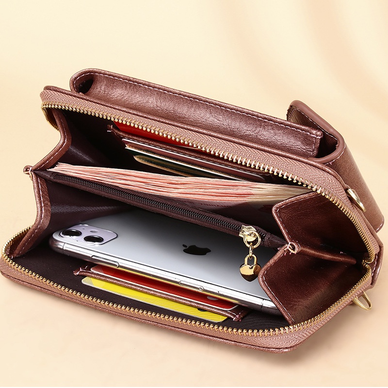 Ielgy Túi Đeo Chéo Đựng Điện Thoại Đa Năng Phiên Bản Hàn Quốc Cho Nữ