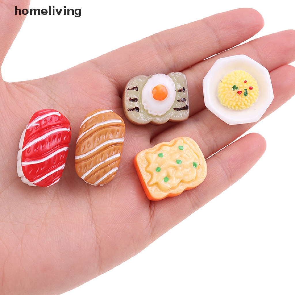 Set 2 / 5 Thức Ăn Mini Trang Trí Nhà Búp Bê