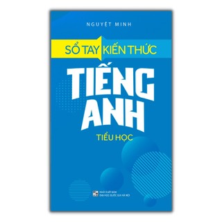 Sách - sổ tay kiến thức tiếng anh tiểu học