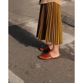 DE PLAGE - VÁY MIDI PLEATED