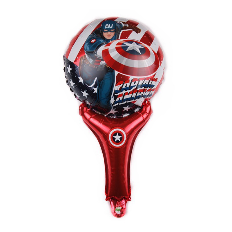 Bong Bóng Lá Nhôm Hình Hoạt Hình Siêu Anh Hùng Trang Trí Tiệc