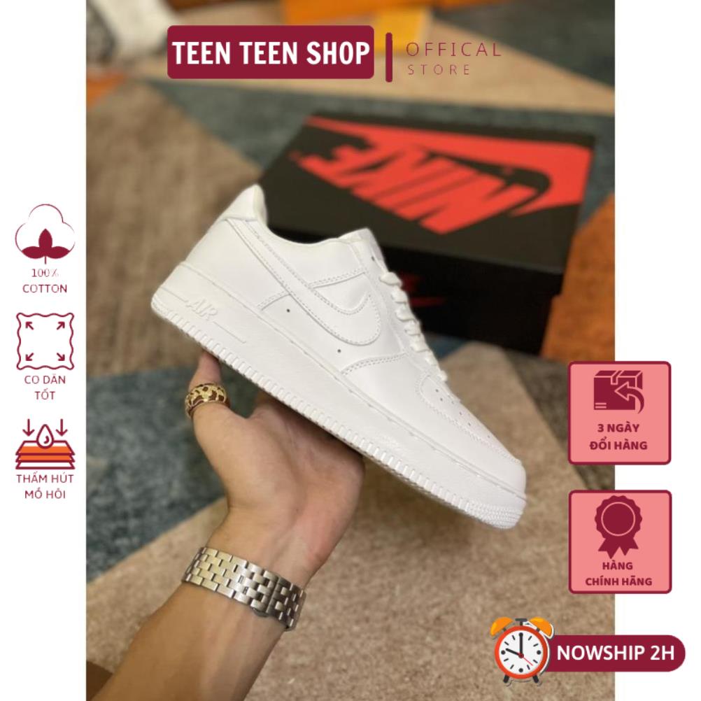 Giày_Nike AF1 Trắng ,Đen Giày_Nike Air Force 1 Cao Cấp Full Size Nam Nữ ( Full BILL BOX )