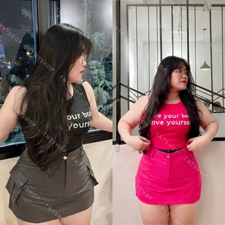 Áo 3 lỗ chữ [tnt shop bigsize 60kg 90kg]