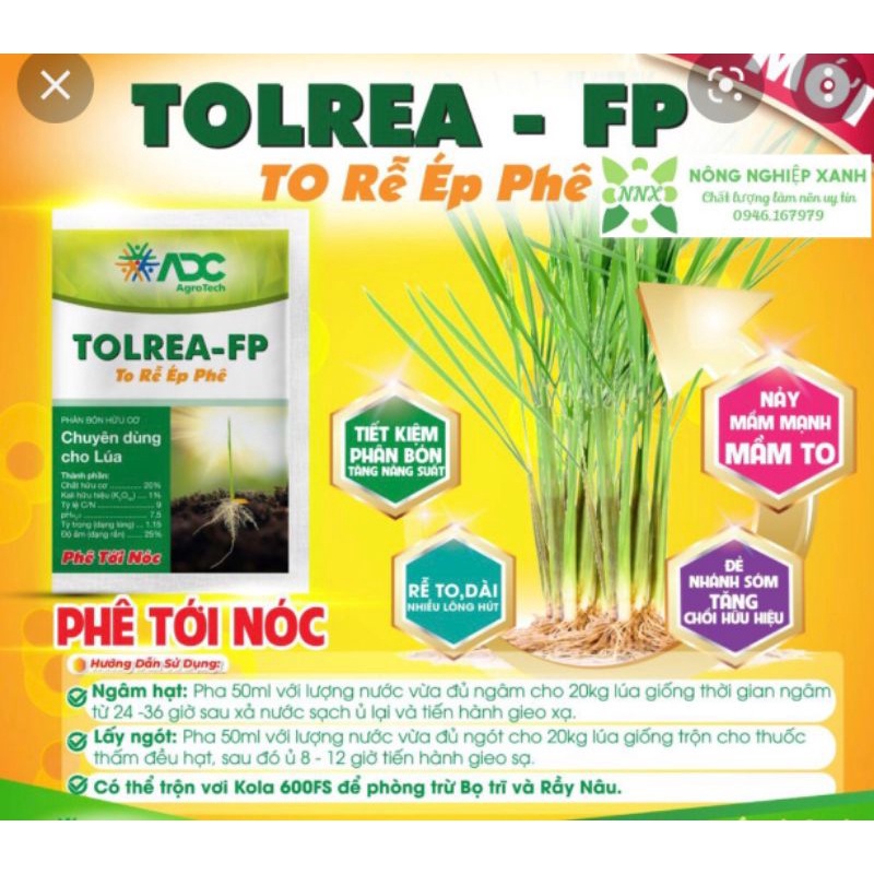 Phân bón hữu cơ TOLREA-FP 50ml