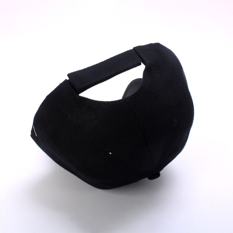 Mũ Lưỡi Trai Màu Đen Thêu Hình Đại Bàng / Lá Cờ Mỹ 3d Thời Trang Cho Nam Và Nữ