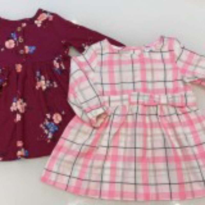 Đầm bé gái hàng xuất sơ sinh đến 12 tháng