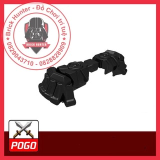 Phụ kiện moc minifigures : Cặp găng tay thép lắp vào tay nhân vật