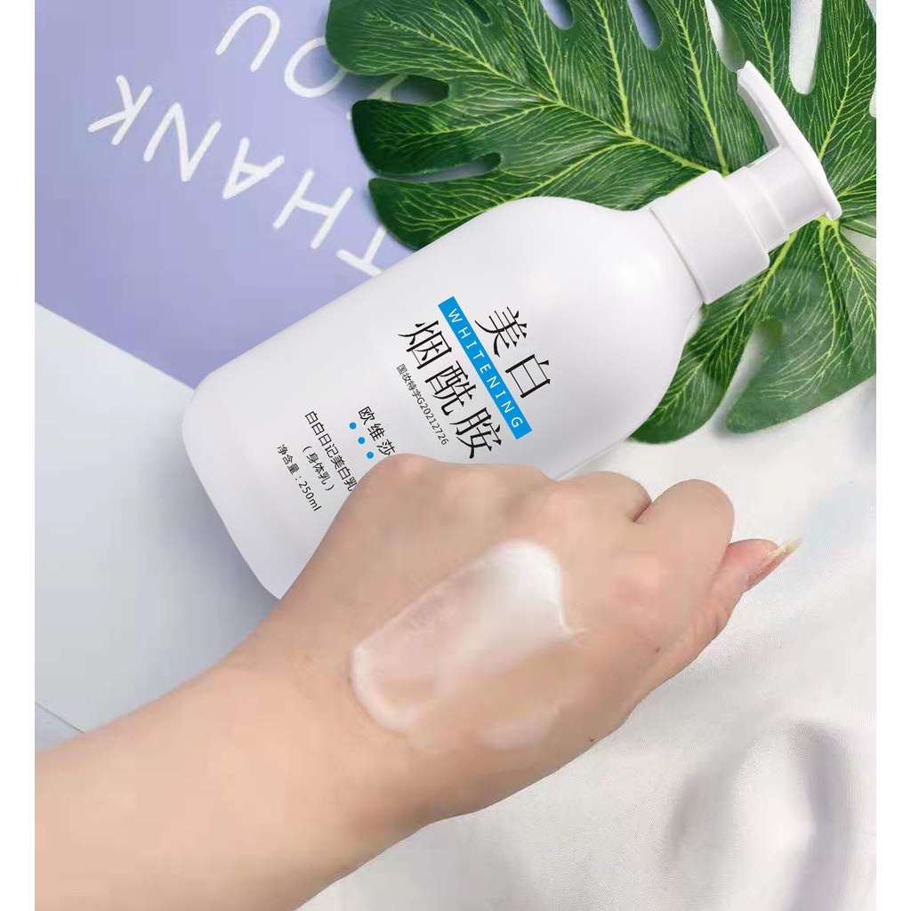 Lotion Dưỡng Thể Làm Trắng Da Toàn Thân Dưỡng Ẩm Và Làm Sáng Da Thương Hiệu Ovissa Nicotinamide