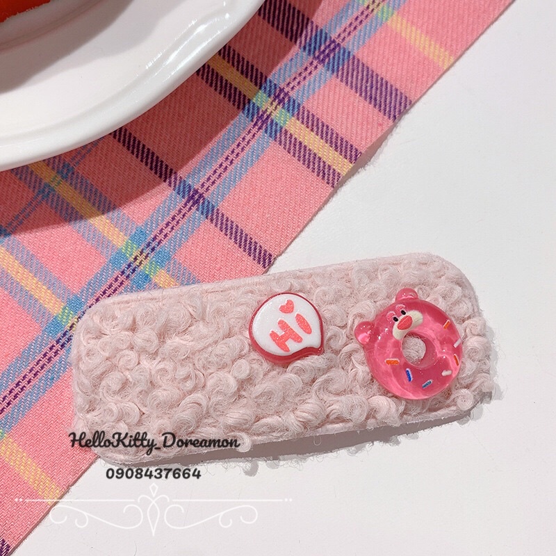 Cột Tóc và Kẹp Gấu dâu Lotso