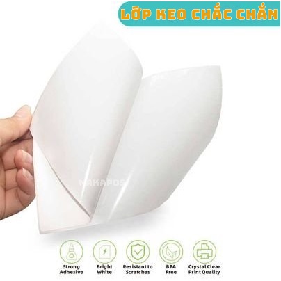 950 Tem trà sữa 50x30 - Tem nhiệt in tem nhãn 5x3, in mã vạch 5*3, in tem phụ 50x30mm- 5x3cm [CUỘN BỰ 30M]