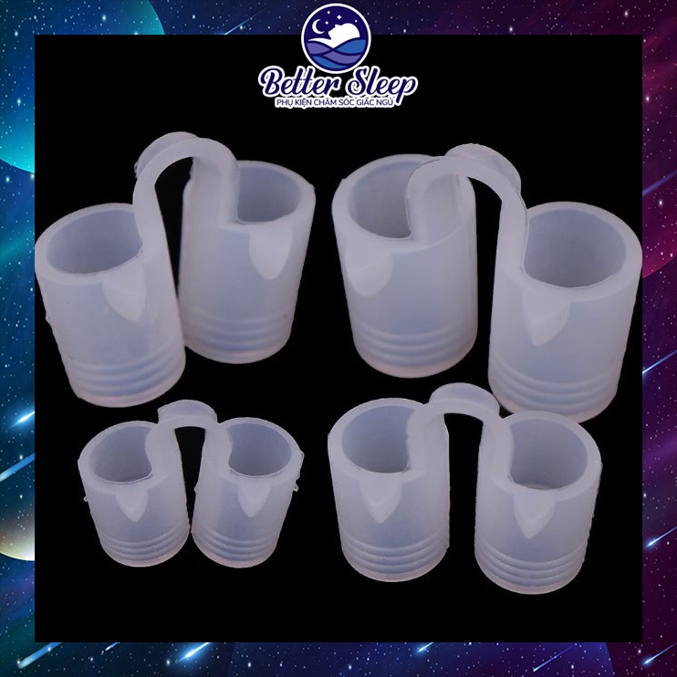 Combo 4 Dụng cụ chống ngáy ngủ nhét mũi Silicon 4 size #4