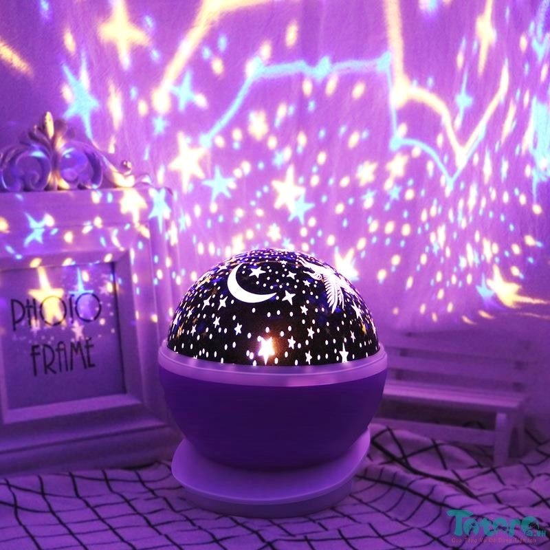 Đèn chiếu sao tự xoay 360 độ Star Master
