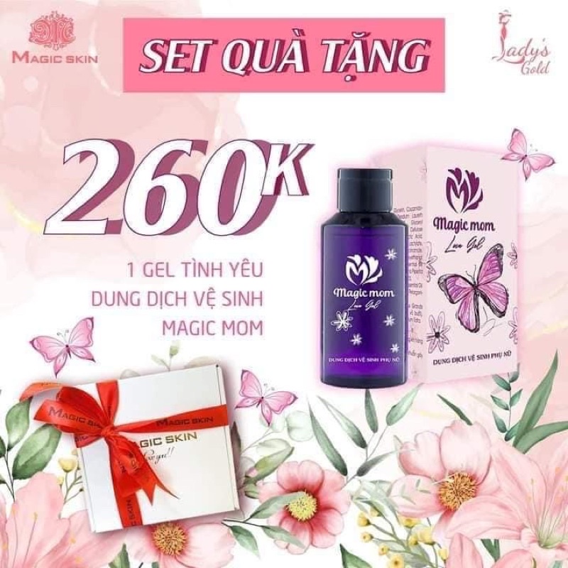 dung dich ve sinh magic skin - magic mom