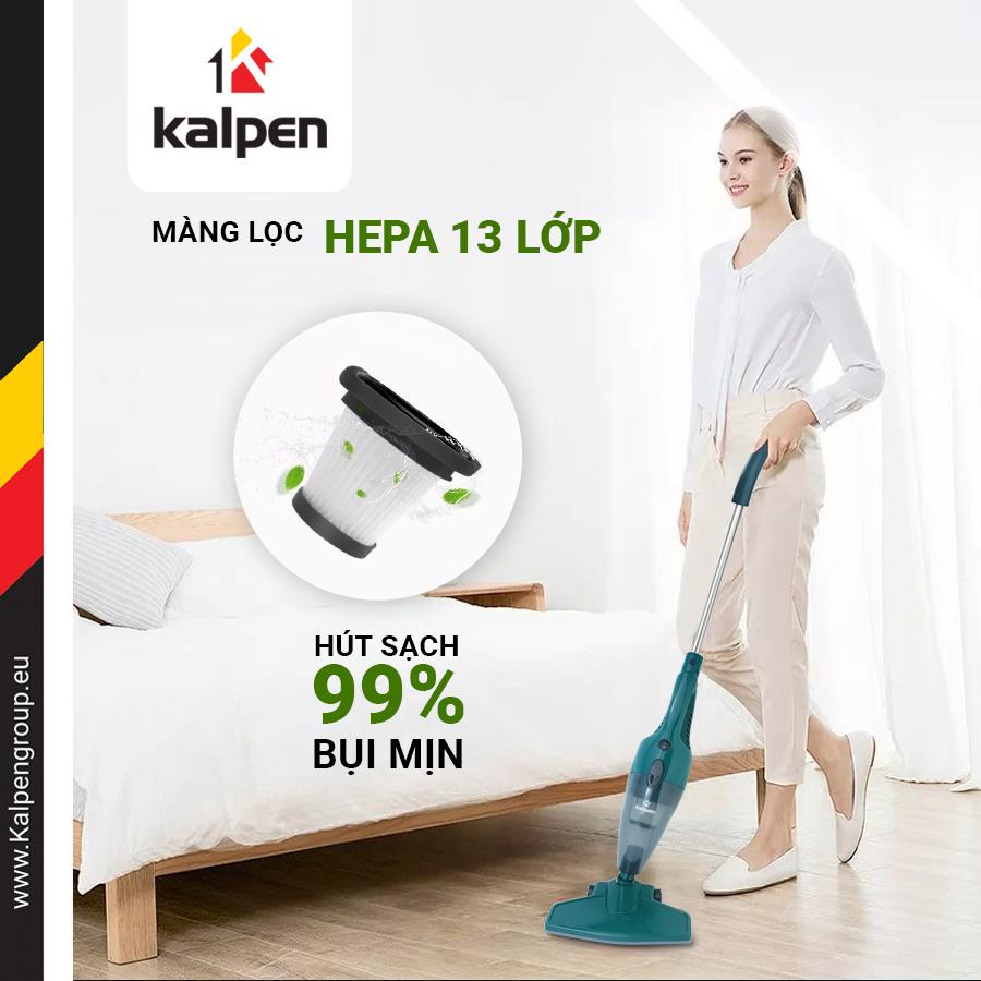 Máy Hút Bụi Sàn Cầm Tay Mini Đa Năng Gia Đình Kalpen - công suất 800W