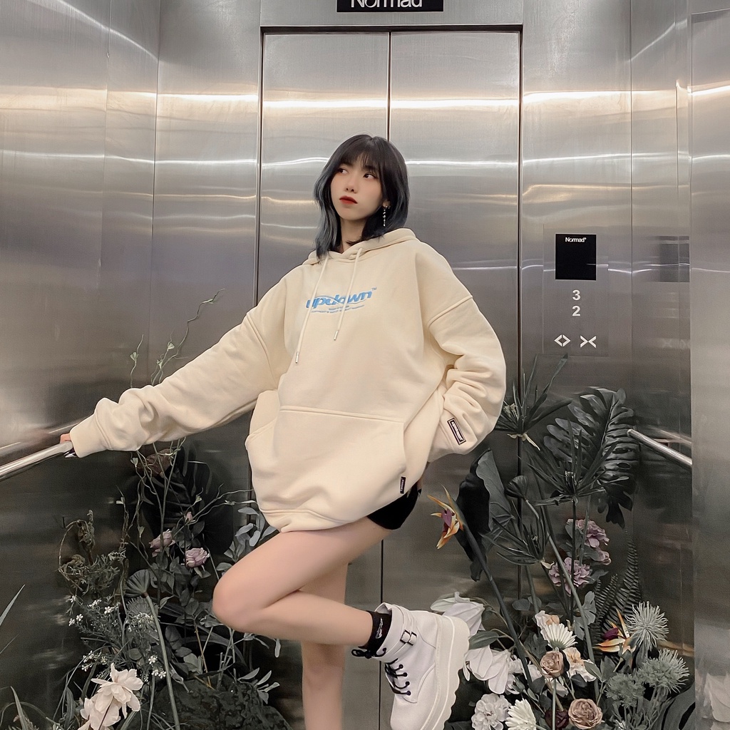 Áo Hoodie cơ bản SS2 - UPDOWN chất liệu dày dặn from rộng Oversize thêu sắc nét Nam/Nữ | BigBuy360 - bigbuy360.vn