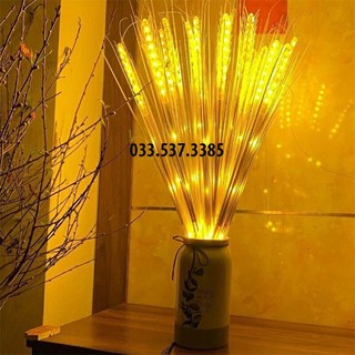 Đèn dây trang trí, đèn nháy trang trí tết bông lúa vàng