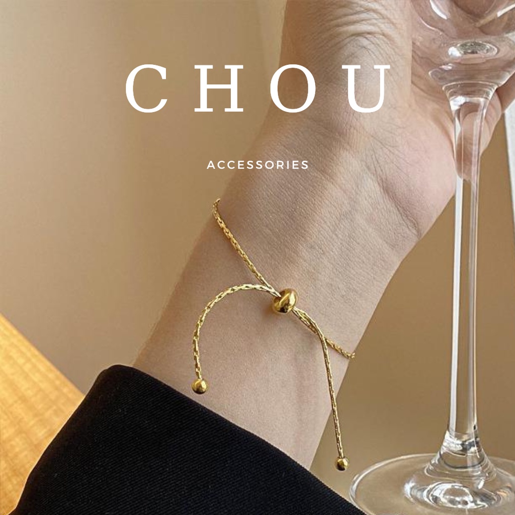 Vòng Tay Titan, Lắc Tay Tian Lover Dream Dây Rút | CHOU ACCESSORIES |