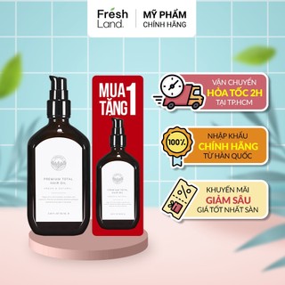 Tinh dầu dưỡng tóc TERAPIC Premium Total Hair Oil giúp tóc chắc khỏe từ bên trong 100ml + 100ml