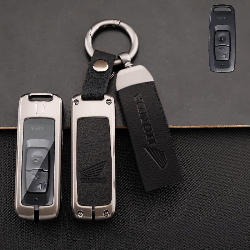 Phụ kiện vỏ chìa khóa ô tô bằng kim loại cho honda pcx 160 click 160 adv 160