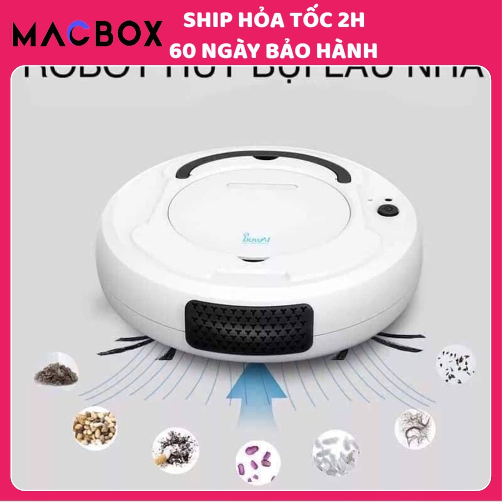 ROBOT HÚT BỤI Tự Động Dọn Nhà Thông Minh BOWAI Công Nghệ AI Cao Cấp Tự động hút bụi, lau nhà