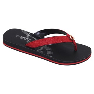 Dép quai kẹp nữ Bita's SW.256 (Đỏ đô + Đen + Hồng)