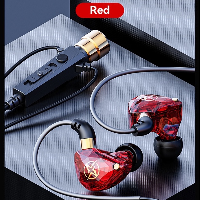 Tai Nghe Nhét Tai NOVA KT02 Bass HiFi Có Micro Cho Điện Thoại Di Động