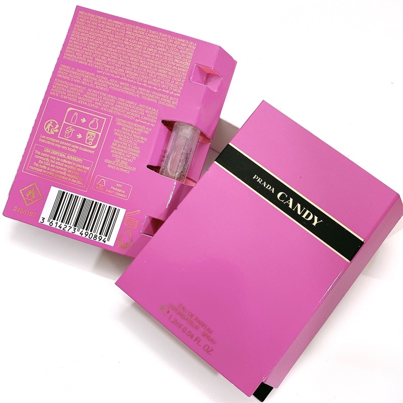 vial 1.2ml - nước hoa nữ  Candy EDP