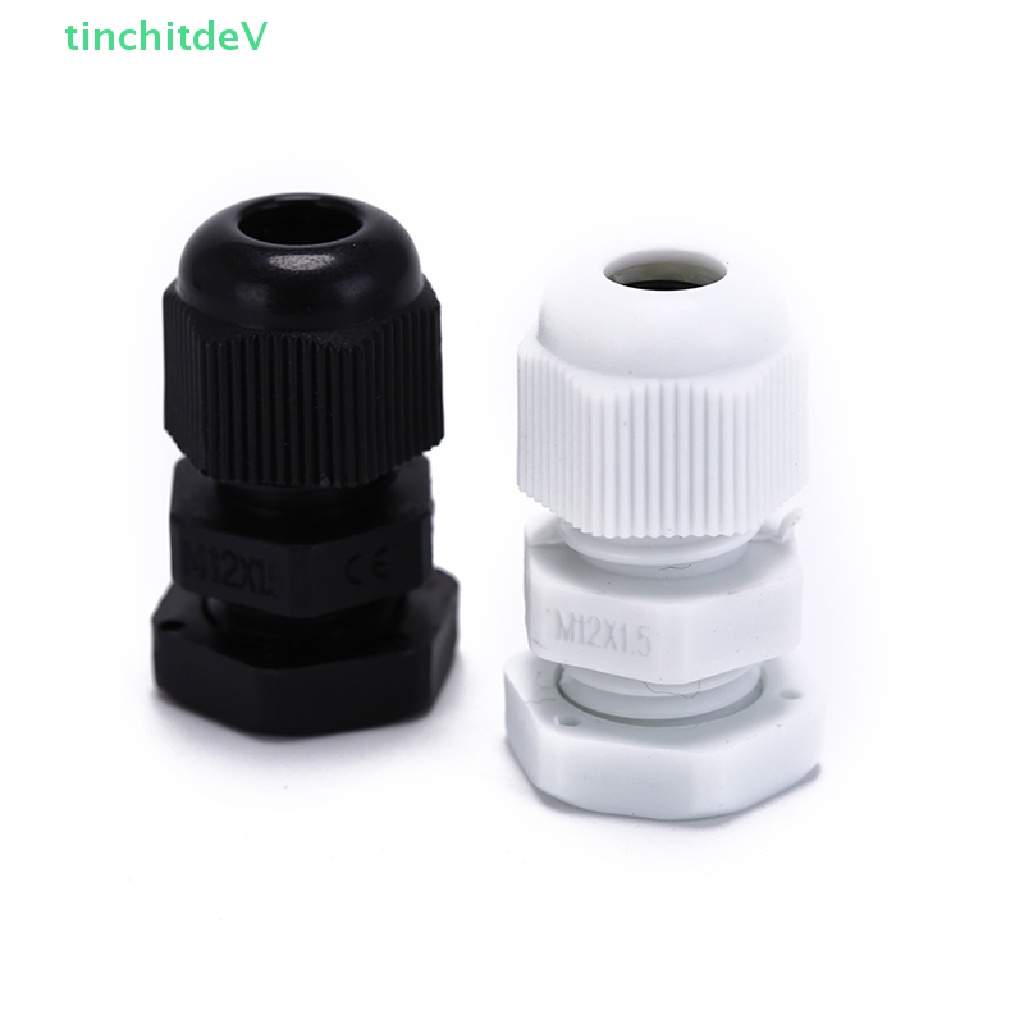 Bộ 10 Đầu Nối Cáp Nhựa Chống Thấm Nước ip68 m12x1.5 Cho 3-6.5mm